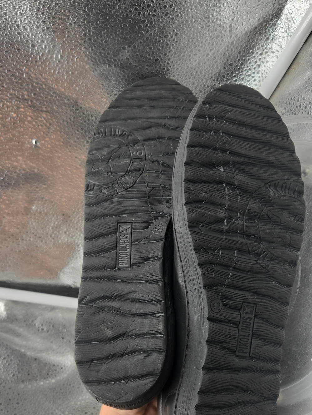 A2 Black And Silver Shoe Sz 9 - Picture 3 of 4